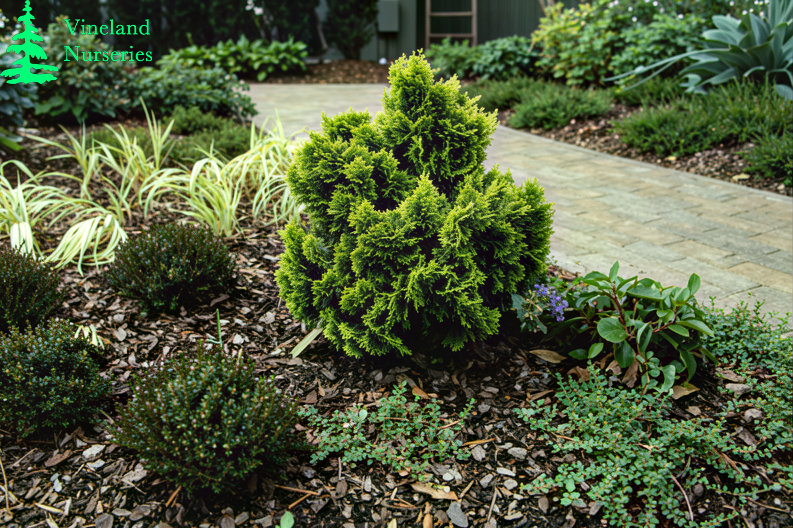 Chamaecyparis Obtusa Nana Lutea